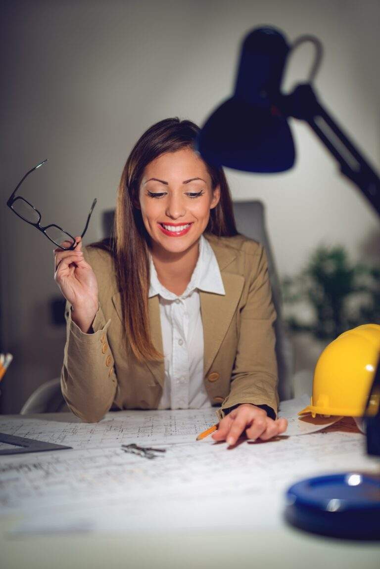 Seo for construction 3 seo, web design & marketing agency town press media Female construction engineer