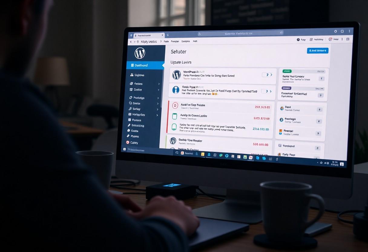 a person using a computer